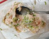 焼茄子のせ鶏つくね団子の握り仕立て作り方1写真
