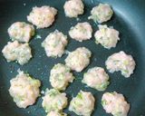 焼茄子のせ鶏つくね団子の握り仕立て作り方2写真