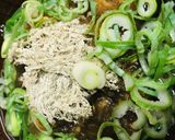 おやつラーメン●たっぷりネギ＆とろろ昆布作り方2写真