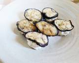 焼茄子のせ鶏つくね団子の握り仕立て作り方8写真