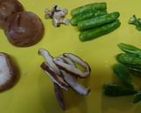節約★【鶏胸と椎茸のガーリックポン酢】作り方6写真