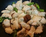 節約★【鶏胸と椎茸のガーリックポン酢】作り方12写真