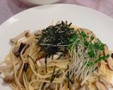 きのこ たくさん！ガーリック和風パスタ作り方10写真