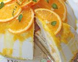オレンジライム❆綺麗な甘さのドームケーキ作り方55写真