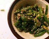 お弁当に、いんげんのごま和え作り方4写真