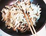 ごぼうときのこのガーリックパスタ作り方4写真