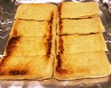 カリカリ揚げの豚バラ乗せピザ風作り方2写真