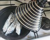 伊賀土鍋のタジンで作る焼き芋作り方2写真
