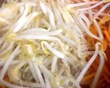 一気作る！節約３色ナムル♪豆苗もやし人参作り方2写真