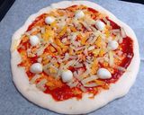 手捏ねで!モッツァレラのマルゲリータ作り方11写真