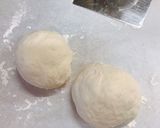 手捏ねで!蜂蜜チーズ&ガーリック七味ピサ作り方8写真