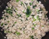 100%押し麦の大麦菜飯作り方8写真