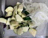 ごろっと夏野菜のトマトパスタ野菜ジュース作り方2写真