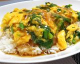 ニラ玉ネギあんかけご飯(丼)＊おかずにも作り方8写真