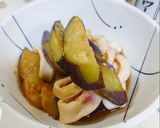 イカとナスのオイスターソース炒め♪作り方4写真