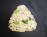 100%押し麦の大麦菜飯作り方9写真