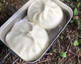ホットサンドメーカーで焼きまんじゅう作り方1写真