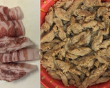 大豆肉とじゃがいもとオクラのマー油炒め作り方1写真