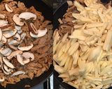 大豆肉とじゃがいもとオクラのマー油炒め作り方6写真