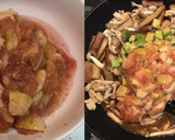 ささみと茄子のいちじくとブドウ酢の炒め物作り方7写真
