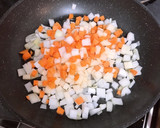 ♡鶏のささみと根菜のトマト煮込み♡作り方2写真