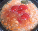♡鶏のささみと根菜のトマト煮込み♡作り方4写真