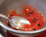 すいかの果汁を楽にとる方法作り方3写真