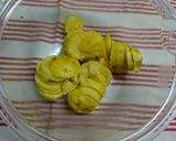 ひき肉とインカのめざめの包み焼き作り方4写真