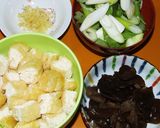 油揚げと大根の木須肉風（ムースーロー）作り方1写真