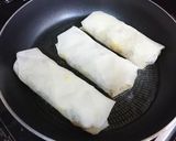 ひき肉とインカのめざめの包み焼き作り方6写真