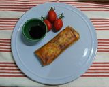 ひき肉とインカのめざめの包み焼き作り方8写真