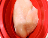 簡単おつまみ！自家製ネギ塩の蒸し鶏作り方1写真