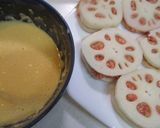 レンコンの肉ばさみ作り方5写真