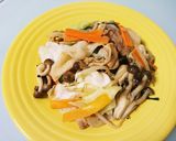 カット野菜で簡単♥昆布茶で和風肉野菜炒め作り方4写真