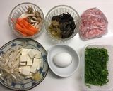 きくらげ・ザーサイ入り具沢山中華スープ作り方3写真