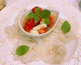 イタリアンなカプレーゼのそーめん作り方4写真