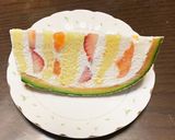 丸ごとメロンケーキ♡作っちゃいました作り方7写真
