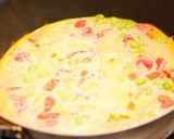 トマトと枝豆のベジタブルオムレツ作り方7写真