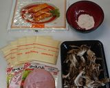 調味料要らず♪舞茸の春巻作り方1写真