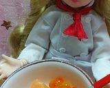 リカちゃん♡親子丼(海ver.)ꕤ*.ﾟ作り方6写真