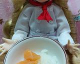 リカちゃん♡親子丼(海ver.)ꕤ*.ﾟ作り方5写真