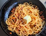 味噌風味ミートソーススパゲッティ作り方11写真