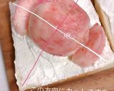 おもてなしにも!桃のミニサンドイッチ作り方1写真