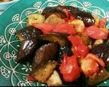 なすとトマトの香味焼き作り方13写真