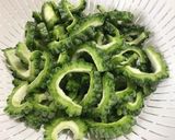 ゴーヤの甘辛つくだ煮作り方1写真