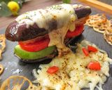 夏野菜を使ったヘルシーチキンバーガー作り方11写真