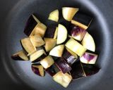 茄子と豚挽肉の甘味噌炒め＊ねぎ風味＊節約作り方2写真