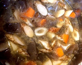 和煮物♪ごぼう蒟蒻人参ちくわで作り方4写真