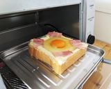 トースターで簡単★ベーコンエッグトースト作り方7写真