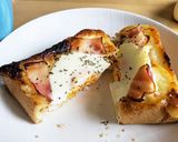 トースターで簡単★ベーコンエッグトースト作り方11写真